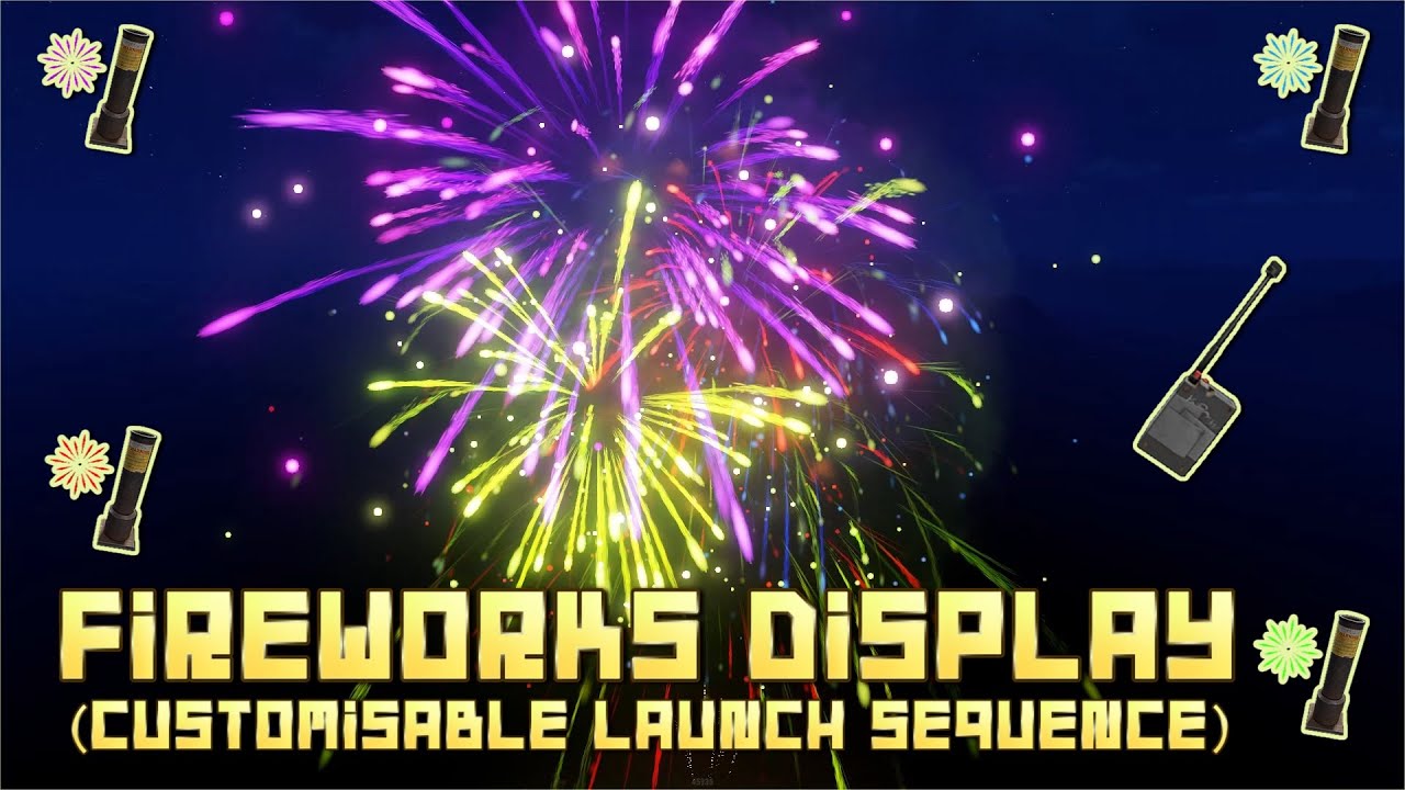 RUST SEQUENCED FIREWORKS DISPLAY YouTube