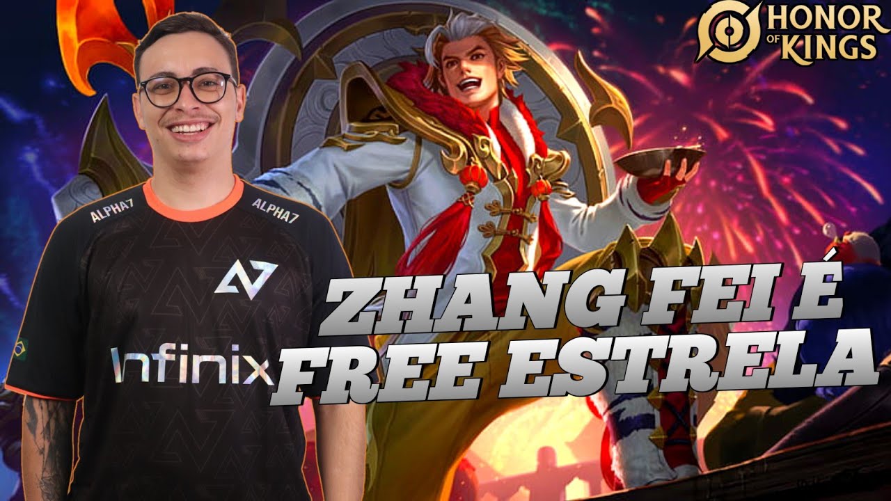 ZHANG FEI É FREE ESTRELA! - HONOR OF KINGS