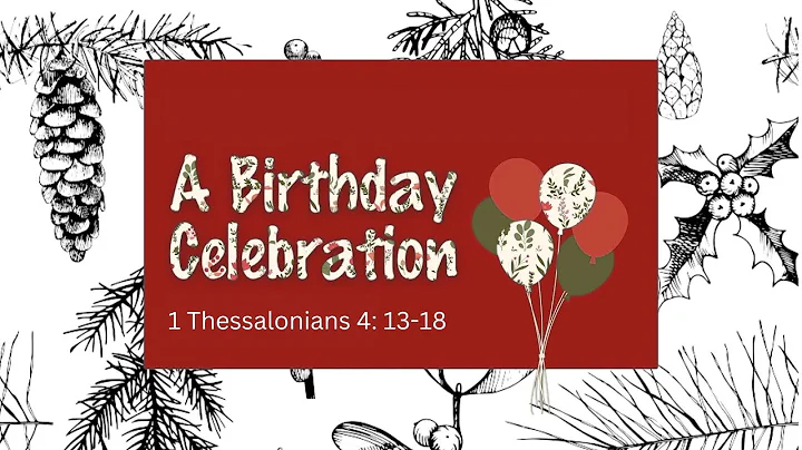 A Birthday Celebration Part II - Martin Morrison -...