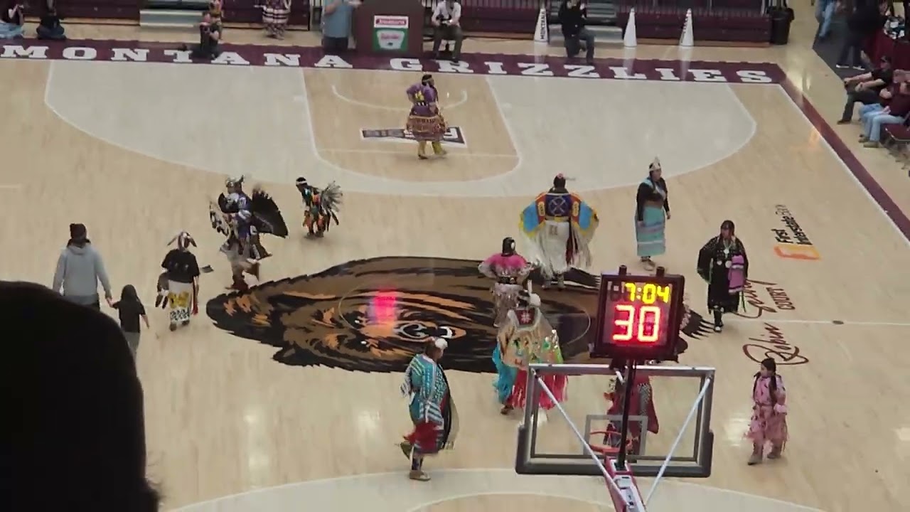 Dancing with native Americans 