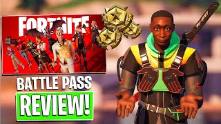 SEASON 4 BATTLE PASS REVIEW | Gameplay + Reaction! (BOUGHT ALL TIERS)