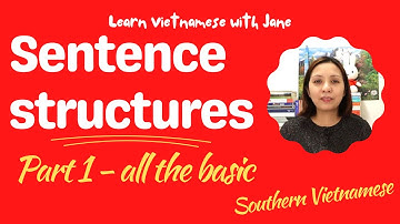 Sentence structures - Part 1 (See description for a link to a remake version - better font & volume)