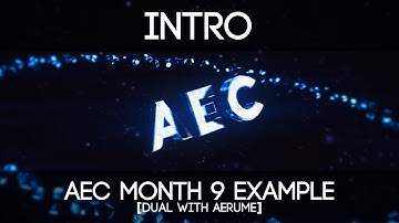 Intro | AEC Month 9 Example | by ReconFX (C4D + AE) & Aerume (AE)
