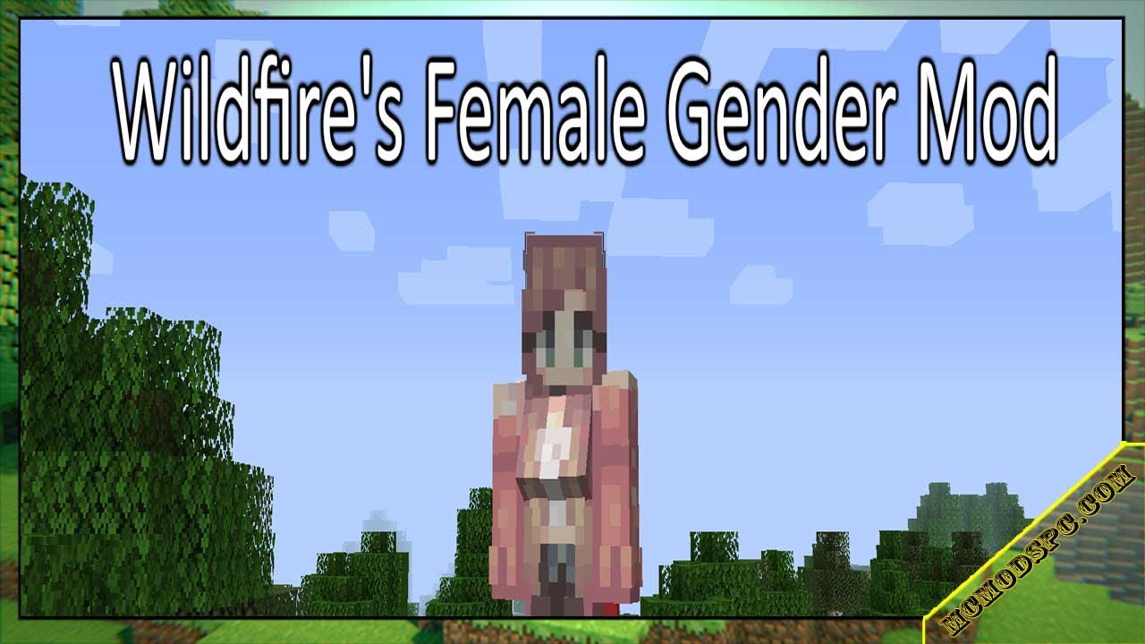 Gender mod 1.16 5. Wildfire's female Gender Mod. Wildfire's female Gender майнкрафт. Wildfire's female Gender.