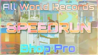 All World Records in Category "Speedrun" Bhop Pro (September 2022) screenshot 4