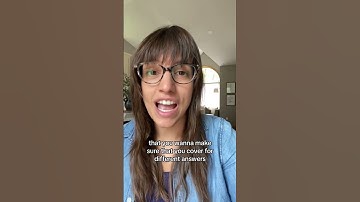 Stop trying to memorize answers to interview questions! #interviewskills #interview #jobinterviewtip