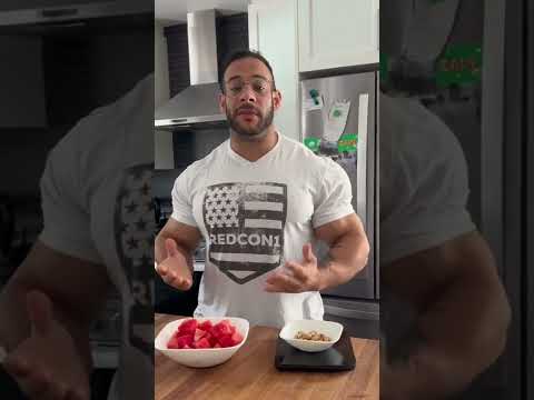 شوف فرق السعرات و وزن الأكل