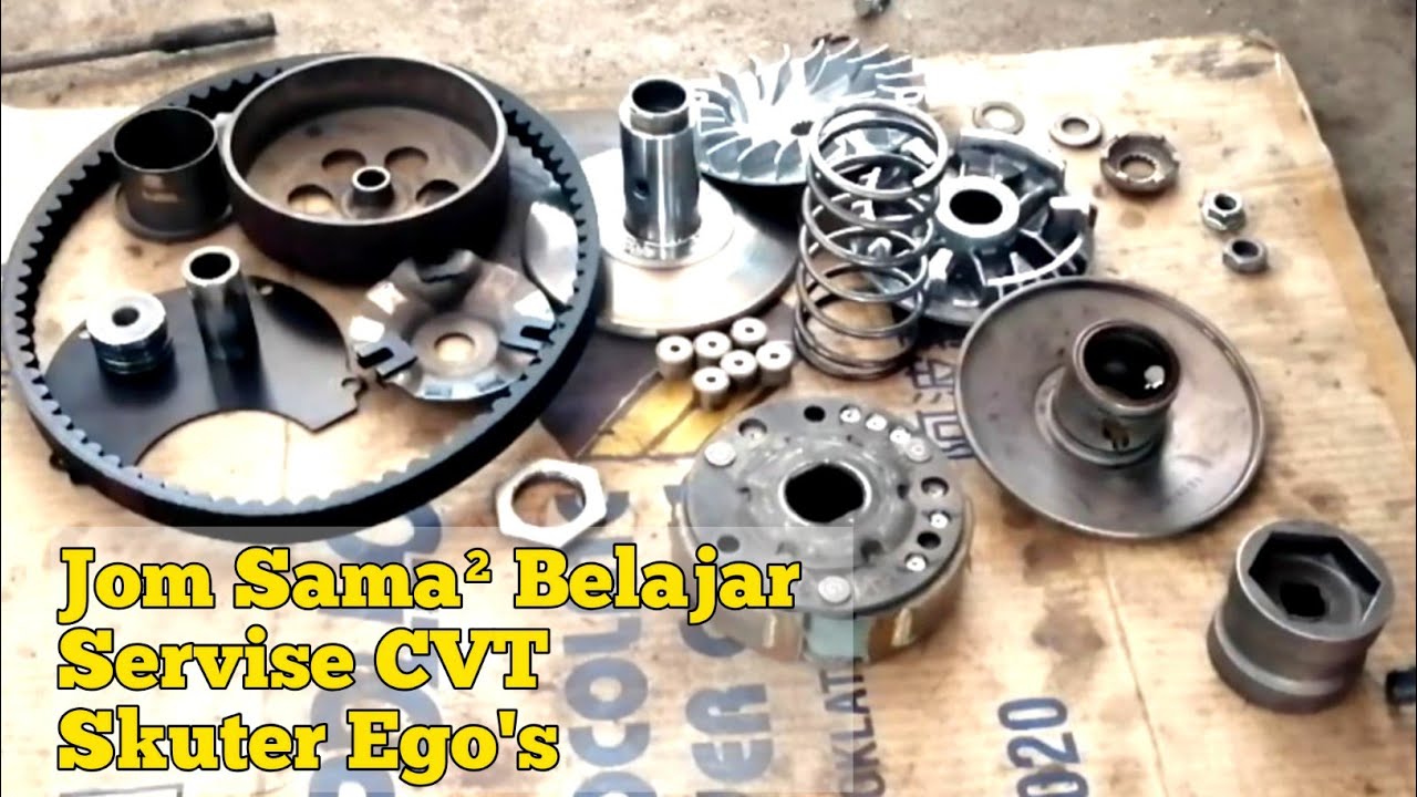 Pengguna Skuter Wajib Servise CVT !!! Agar Perjalanan Selamat !!