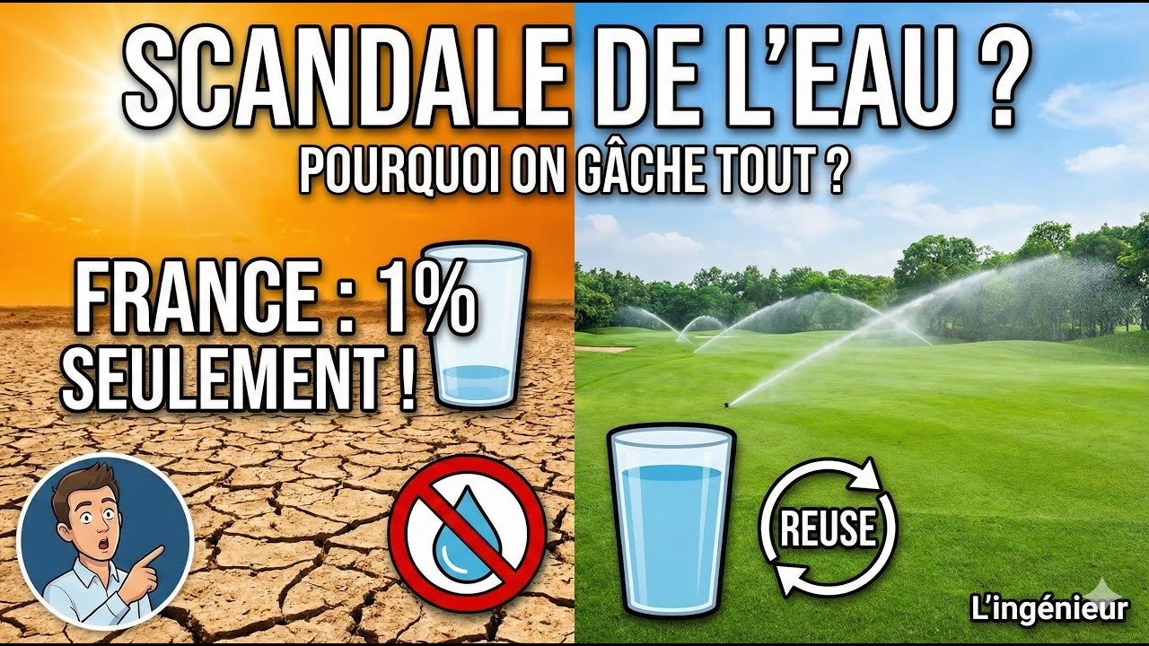 Réutilisation des eaux usées REUSE pour les golfs
