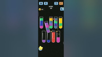 Water Color Sort: Levels 21-25 | A Relaxing and Challenging