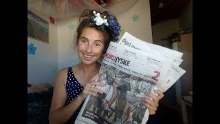 ASMR | Flipping Newspapers + Soft Whisper screenshot 2