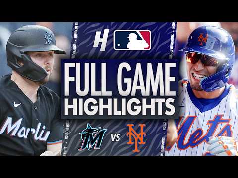 Miami Marlins vs New York Mets - FULL GAME HIGHLIGHTS 🔥 August 1, 2026 MLB Season