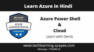 Azure PowerShell & Cloud
