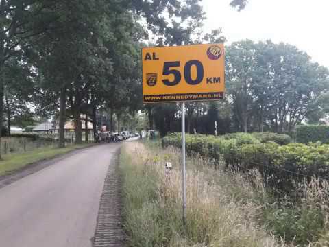 Mijn 80 km tijdens de Kennedymars 2017 in Someren