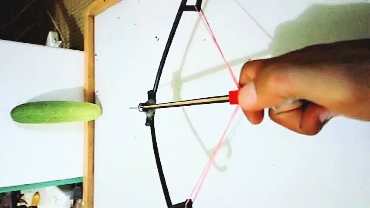 Crossbow dari hanger  baju  YouTube