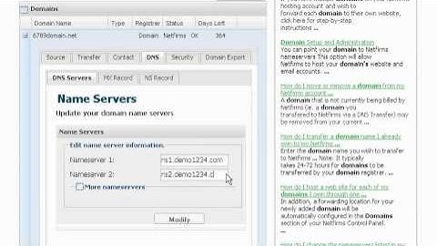 How to update your DNS @ NetFirms