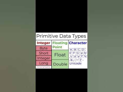 Primitive type data structure #shorts #dsa #datastructures - YouTube