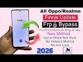 Android 16 frp bypass new method 2026 latest update all realme one plus and oppo frp bypass #frp 