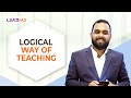 Lead ias learning ecosystem  logical way of teaching  sarath s