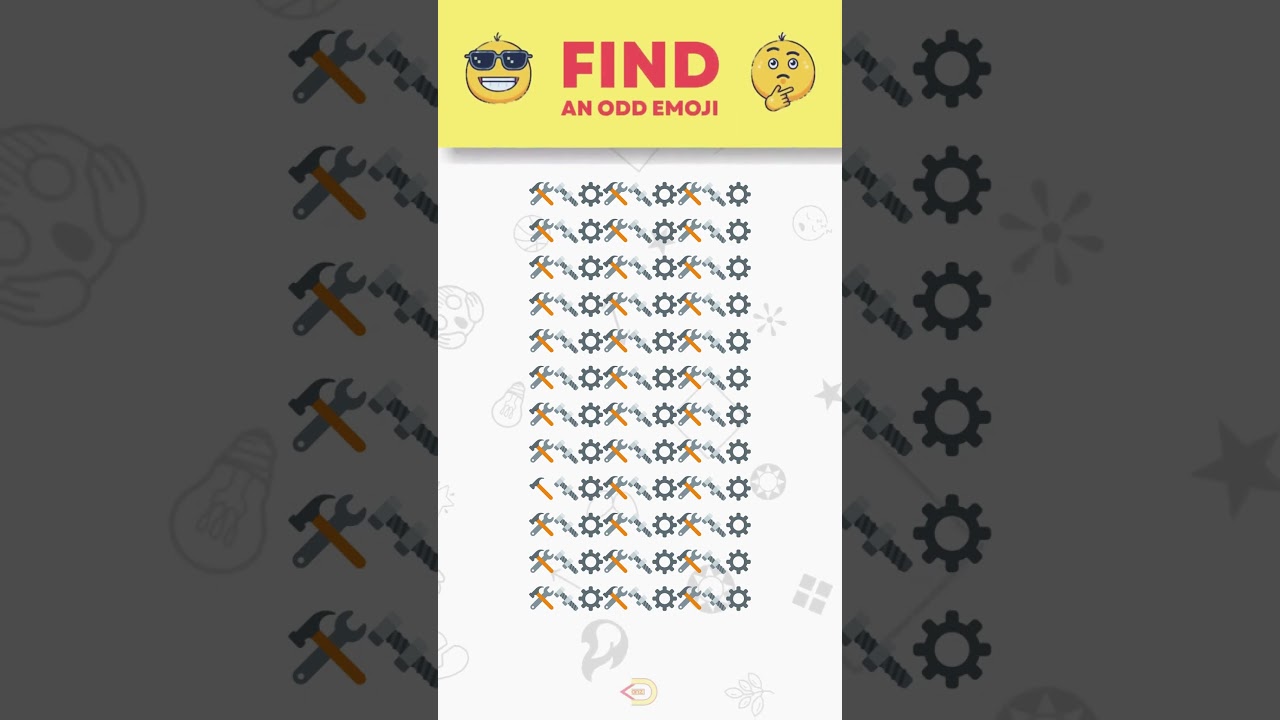 Catch Me 4961 Emoji challenge Kanz Brain Buffle odd emoji #catchme