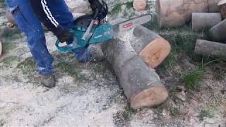 Dolmar(Makita) 6400 in Dirty Wood Chain Destroyed/Drujba Makita 6400 Lemne Cu Noroi Lant C85 distrus