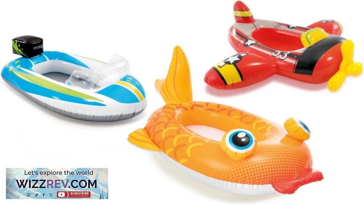 Intex Pool Cruiser Aufblasbare Babysitz Schwimmboot Modell Sortiert Review