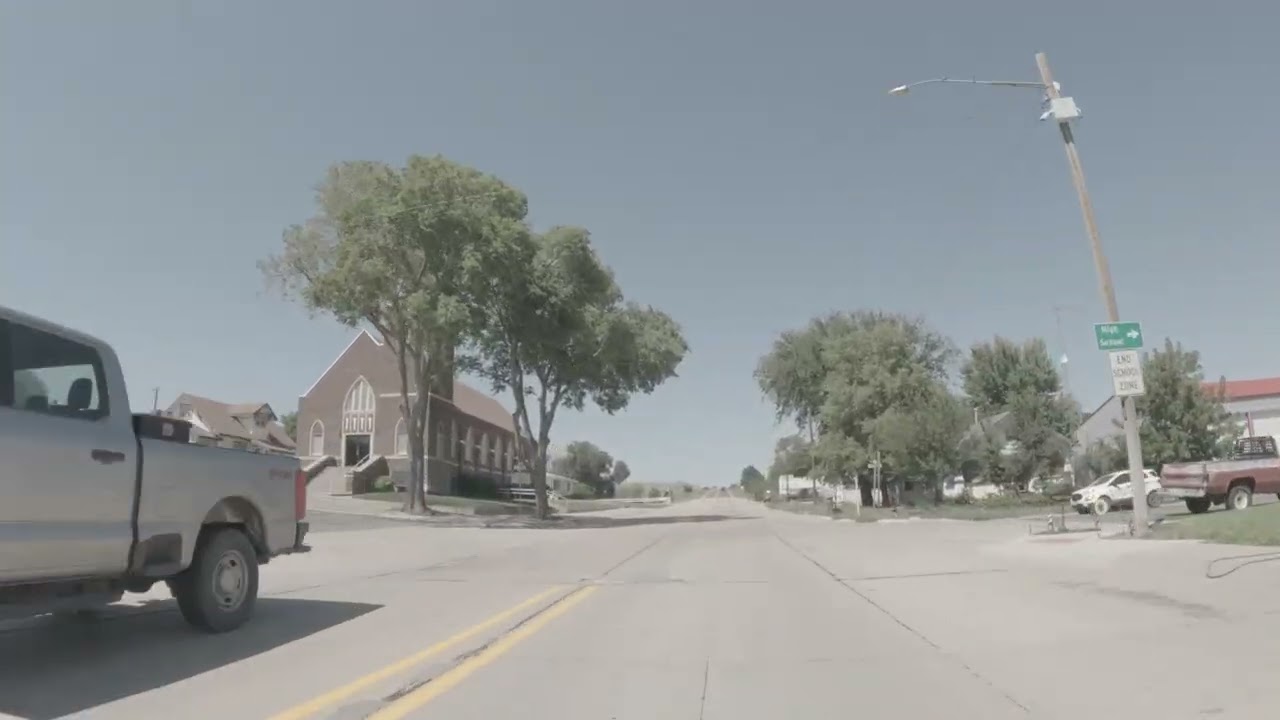 Scenic Drive: Nebraska Welcome to Windlass Hill continuing to  North Platte NE