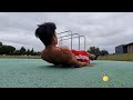 "Victorian on floor" one of the hardest floor static in Street Workout and the most underrated