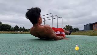 &quot;Victorian on floor&quot; one of the hardest floor static in Street Workout and the most underrated