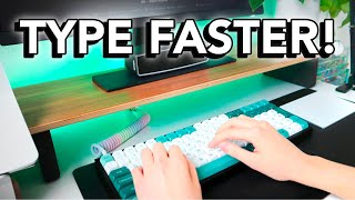 How I Improved my Typing Speed | 40 to 100  WPM