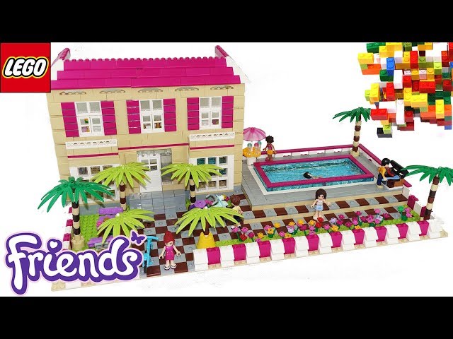 Lego Friends Palm Villa by Misty Brick. - YouTube