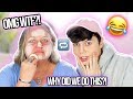 SWITCHING MAKEUP ROUTINES WITH MY MOM?! OMG!!  | Thomas Halbert