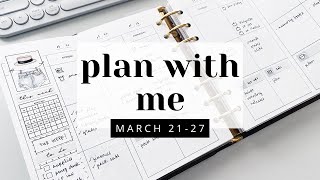 Plan with Me // How I plan my week step by step