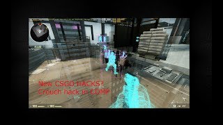 Crouch hack in COMP (NEW CSGO HACK)