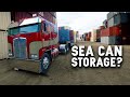 Transforming my shop with shipping containers ep1
