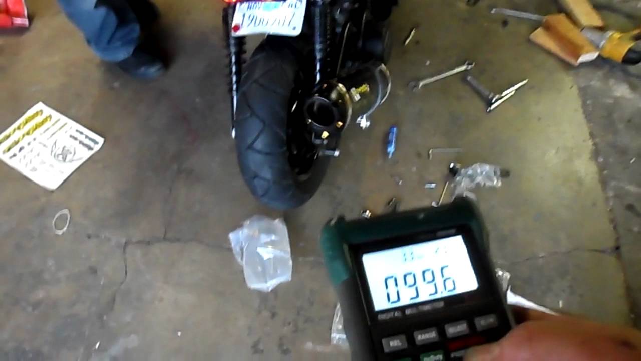 2 Bros Exhaust on a Zuma 125