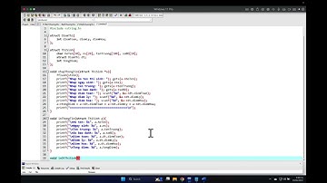 50. Chữa bài tập kiểu cấu trúc (struct) trong ngôn ngữ lập trình C (Phần 3)