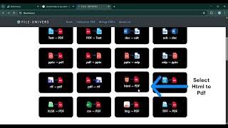 how to convert html to pdf