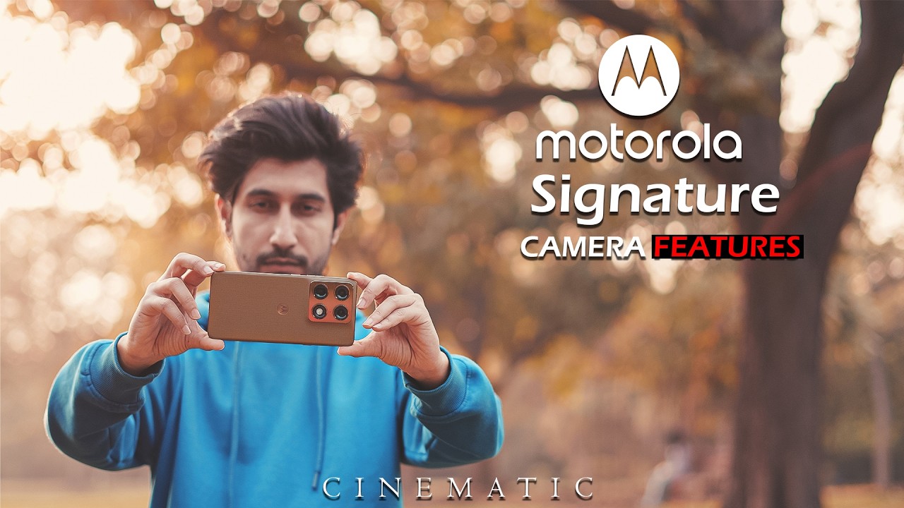 Motorola Signature Special Camera Features | Cinematic Video Test | Camera Review