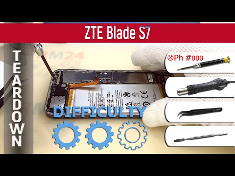 ZTE Blade S7 📱 Teardown Take apart Tutorial