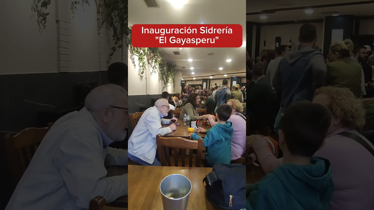 🍏 Sidrería El GAYASPERU ✅ Lugo de LLANERA, Asturias #SHORTS