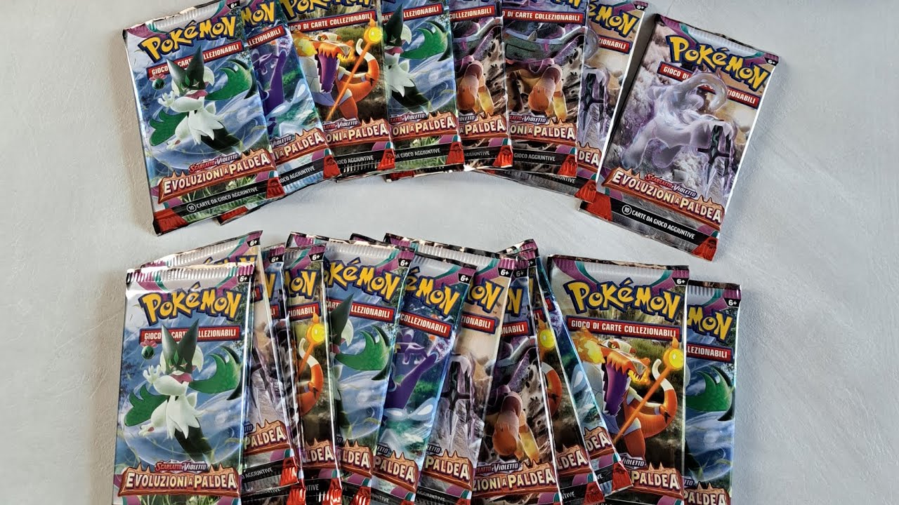 APRO IN ANTEPRIMA IL NUOVO SET POKEMON EVOLUZIONI A PALDEA - YouTube