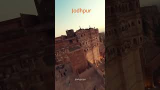 Mehrangarh Drone View Jodhpur Fort Drone View