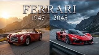 Ferrari Evolution from 1947 to 2045, Rise of the Prancing Horse #Supercars #automobile