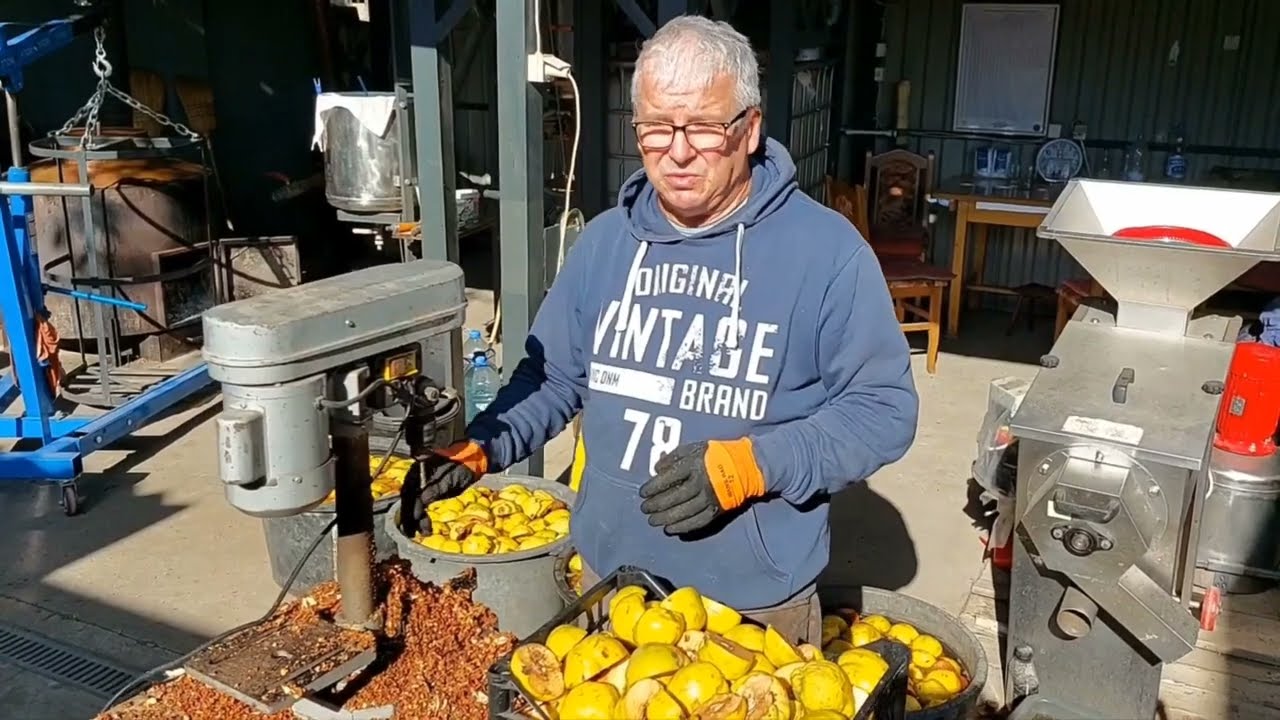 Priprema dunje za rakiju