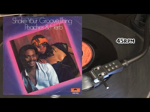 Peaches & Herb - Shake Your Groove Thing, 1978, Polydor - 2066-992Vinyl, 7", 45 RPM, Single
