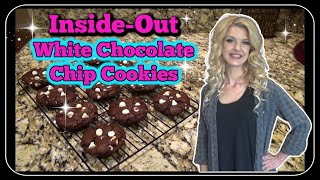 Inside Out Chocolate Chip Cookies | Bake With Me | White Chocolate Chip Cookies Recipe