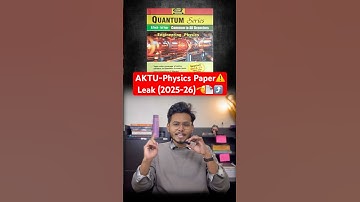 Engineering Physics AKTU One Shot 🫡 | PYQ + Most Important Questions | Semester Exam 2025-26 🔥
