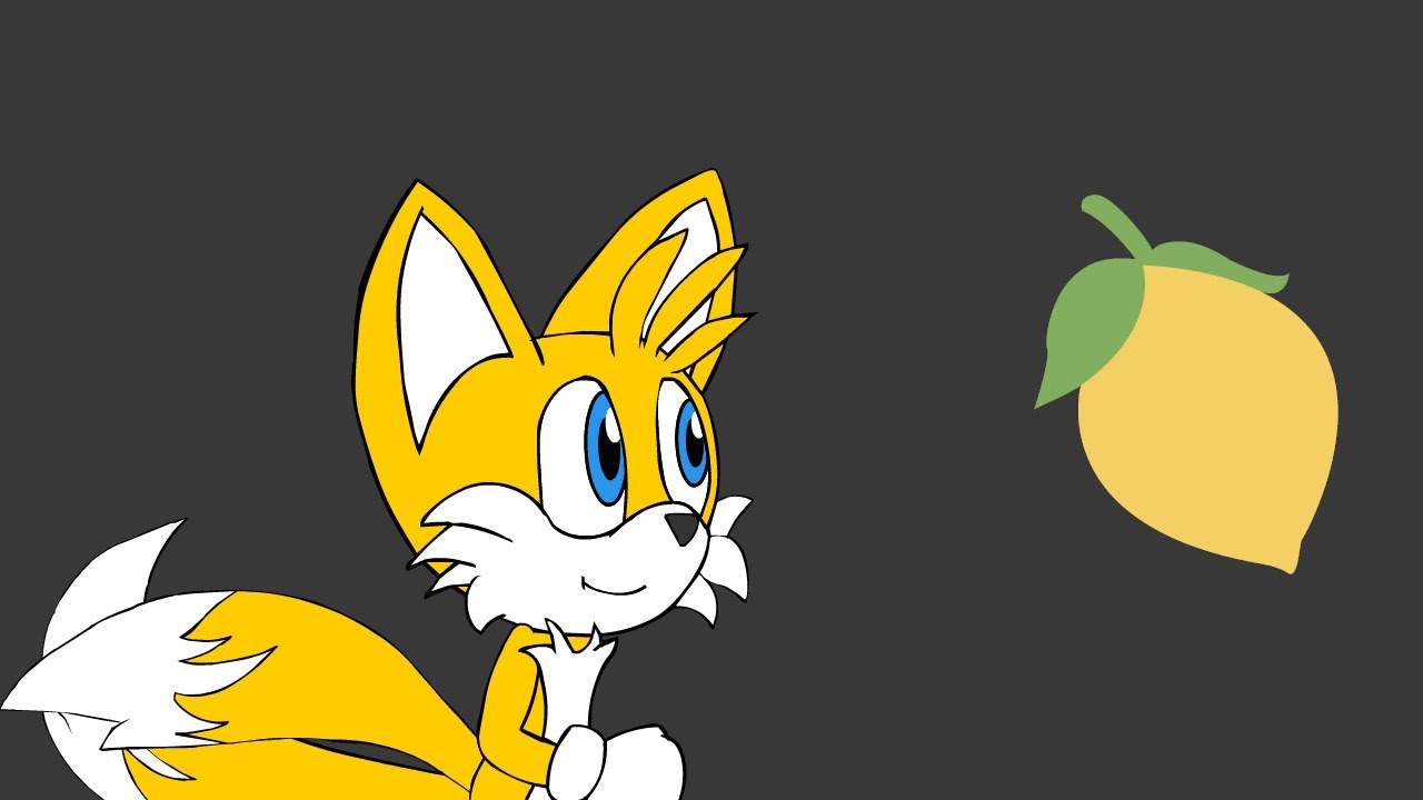 Tails eats Mints. Tails animations