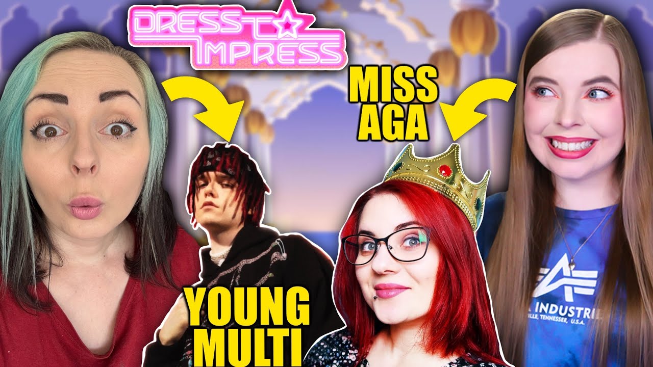 Przebieram się z WERKĄ AFERKĄ w MISS AGĘ I MULTIEGO!! Dress to impress